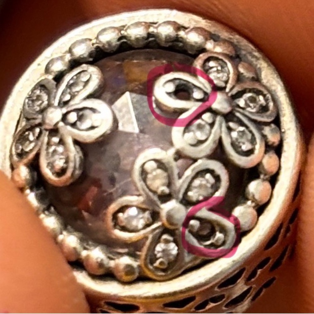 Pandora dazzling meadow daisy charm